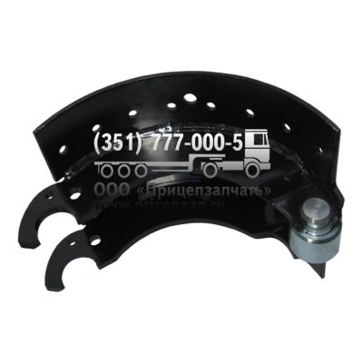 Колодка тормозная без накладки А3127 05.091.14.80.0